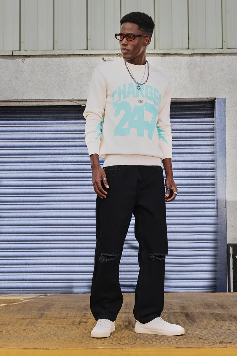 سنيتش GRIND CHARGED 24/7 Flat Knit Sweater